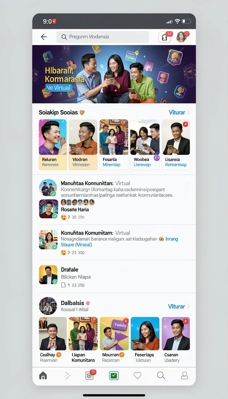 Tampilan utama aplikasi Download 6svip APK Terbaru Full Version yang intuitif dan efisien.