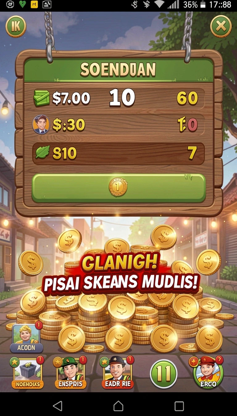 Tampilan utama aplikasi 7game APK Terbaru: Download Cepat dan Gratis yang intuitif dan efisien.