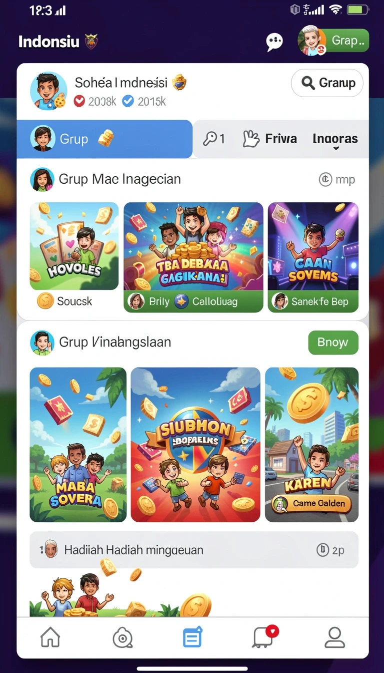 Tampilan utama aplikasi win199 Versi Terbaru untuk Android Tanpa Ribet yang intuitif dan efisien.