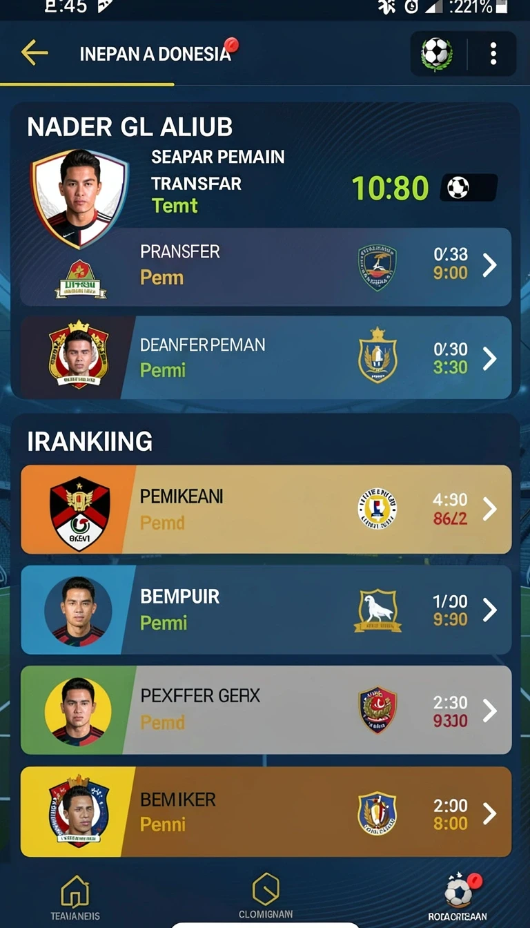 Tampilan utama aplikasi idnseru APK Versi Terbaru untuk Android 2026 yang intuitif dan efisien.