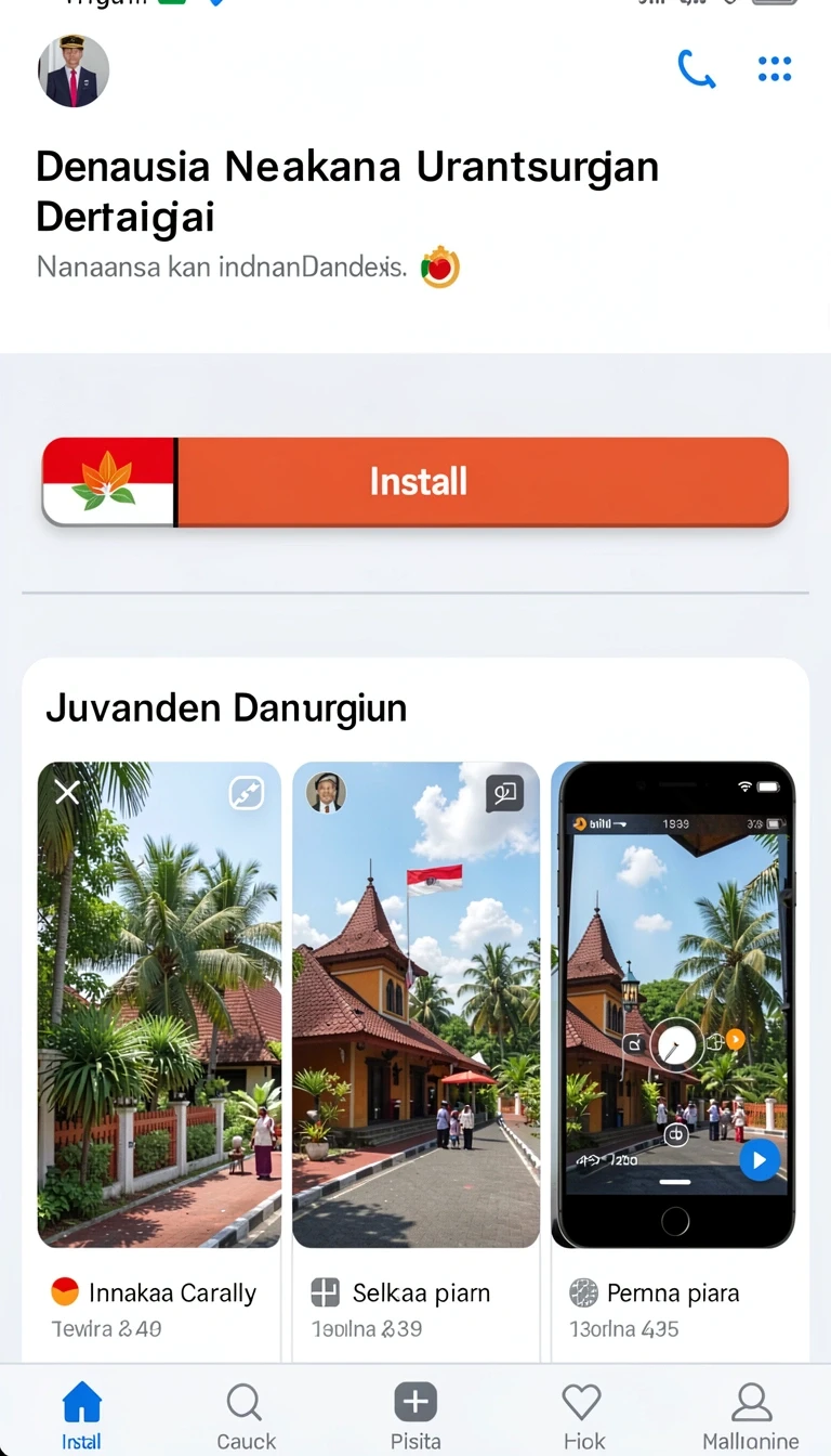 Tampilan utama aplikasi Review Aplikasi qq88asia Versi Terbaru yang intuitif dan efisien.