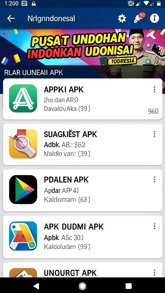 Tampilan utama aplikasi sensa88 APK Terbaru dengan Fitur Lengkap yang intuitif dan efisien.