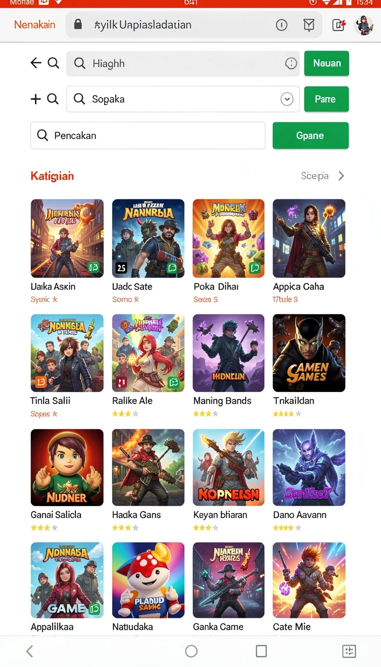 Tampilan utama aplikasi 1121slot Versi Terbaru untuk Android Tanpa Ribet yang intuitif dan efisien.